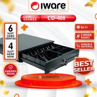 Iware Cash Drawer Iware CD-408 RJ11 6BILL 4COIN