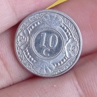 antilen 10 cent 2012 koin asing
