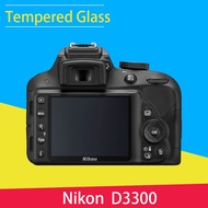 Nikon D3300  Tempered Glass Screen Protector LCD Film For Nikon D3300