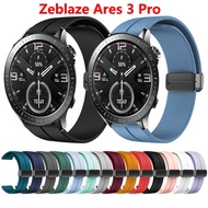Magnetic Folding Buckle Band for Zeblaze Ares 3 Pro Vibe 7 Pro Silicone Strap for Zeblaze Stratos 3 2 Watchband Bracelet
