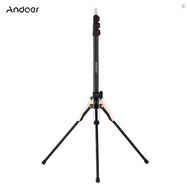 Andoer 190cm/74.8 Inch Portable Aluminum Alloy Photography Light Stand Reverse Folding Leg Stand 3Se