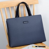 Conference Bag New Style Business File Bag Computer Bag Embossed Staff PVC Men LOGO Men's Handbag Ha