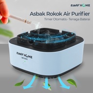 TaffHOME Asbak Rokok Air Purifier Filter Cigar Ashtray - LM-2202 - Blue - 7RHAR2BL