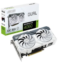 VGA (การ์ดแสดงผล) ASUS DUAL GEFORCE RTX 4060 WHITE OC EDITION 8GB GDDR6 (DUAL-RTX4060-O8G-WHITE)