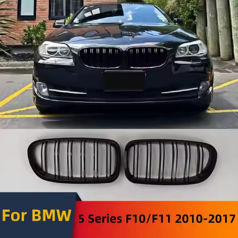 For BMW 5 F10 F11 2010-2017 520i 528i 535i 530i 550i 520d 530d 518d Front Bumper Kidney Grille Grill