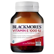 [HCM]Viên uống Blackmore Natural Vitamin E  1000IU 30 viên