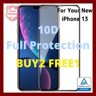 Case Armor [BUY 2 FREE 1] 10D Screen Protector iPhone 13 Pro Max iPhone 12 Pro Max iPhone 11 iPhone 