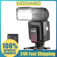 Godox TT520ⅡUniversal On-Camera Flash Electronic Speedlite + AT-16 2.4G Wireless Trigger Transmitter