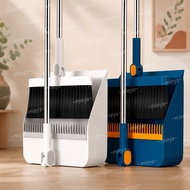 Broom And Dustpan Set Foldable Household Folding