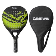 CAMEWIN ไม้เทนนิสชายหาด Professional Padel คาร์บอนและใยแก้ว Padel ไม้เทนนิส Soft Paddles Racquet พร้