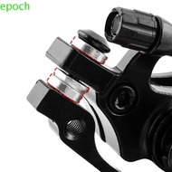 EPOCH 2pcs M6 Disc Brake Spacer, Aluminum Alloy M6 Washer Disc Brake Caliper Gasket, Mounting Bolts 