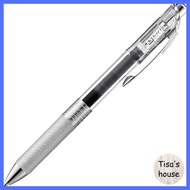 Pentel Gel Ink Ballpoint Pen EnerGel Infree 0.7 Black BL77TL-A 10-pack