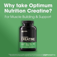 Optimum Nutrition Kapsul Creatine Monohydrate Mikronisasi, Mesra Keto, 2500mg, 100 Kapsul KULV 7T7Y