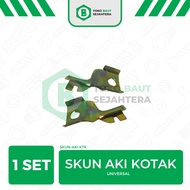 SKUN-SEKUN ACCU-ACU-AKI NEGATIF SOCKET-SOKET STANDAR MODEL KOTAK MOTOR (5 PCS)