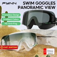 FYNN Goggle Swimming Adult Waterproof Anti-Fog UV Protection HD Lens Wide View Man Women Pool