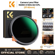 K&F CONCEPT NANO-X Limit Variable ND4-64 / CPL 2-in-1 Filter,  No Balck X Cross, Ultra Clear