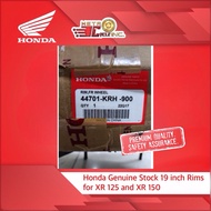 Honda 19 inch Rims for XR 125 and XR 150