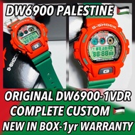 DW6900 -1VDR ORIGINAL COMPLETE CUSTOM PALESTIN  NEW IN BOX - 1yr WARRANTY  BAND & BEZEL TALI JAM GSH