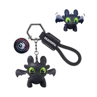 Shake To Light Up Toothless Keychain Flapping Wings & Sound, Perfect Gift For Dragon Lovers & T4q2