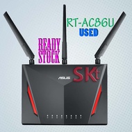 {USED} Asus RT-AC86U AC2900 Gaming Router RT-AC66U b1 AC1750 Strong Performance for Big Houses