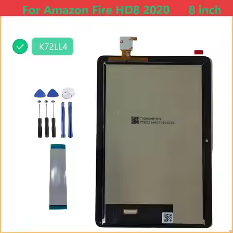 NEW AAA For Amazon Fire HD8 HD 8 HD8 Plus HD8+ 2020 10th Gen K72LL4 LCD Display Touch Screen Digitiz