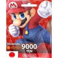 Nintendo Switch eShop Prepaid Card Credit Japan 500/1000/1500/2000/3000/5000/10000 Yen JPN