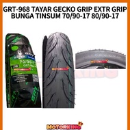 GRT968 TAYAR TUBELESS GECKO GRIP BUNGA TINSUM GRT 968 70/90-17 80/90-17 EXTRA GRIP TAHUN 2025
