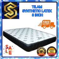 FREE SHIPPING HONEY 8" INCH SYNTHETIC LATEX QUEEN MATTRESS TILAM QUEEN TILAM SINGLE MATTRESS