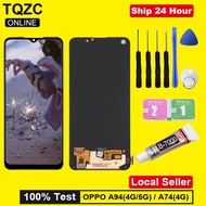 TQZC LCD For OPPO A94(4G/5G) / A74 (4G) LCD Display Touch Screen Digitizer Assembly Replacement