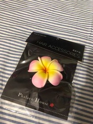 「泰國製造」7-8cm雞蛋花髮圈