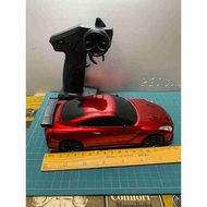 Good used condition 2.4Ghz Remote Control RC Nissan GTR R35 Flaming RED