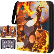 🇸🇬 [In Stock]pokemon card binderCard Binder - 9 Pocket Trading Card Album Folder with 30 Removable S