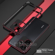 Tanpaile-nhôm hợp kim Bumper trường hợp đối với Redmi POCO F6 Pro turbo3 Turbo 3 K70 trường hợp khóa