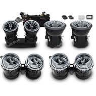 64 Colors LED Air Vents 3D Rotating Tweeter Speaker For Mercedes Benz W213 E-Class Coupe AMG E43 E53