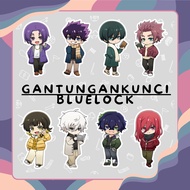 GANTUNGAN BLUE LOCK KEYCHAIN BLUE LOCK BRACELET/ BLUE LOCK PHONE STRAP/