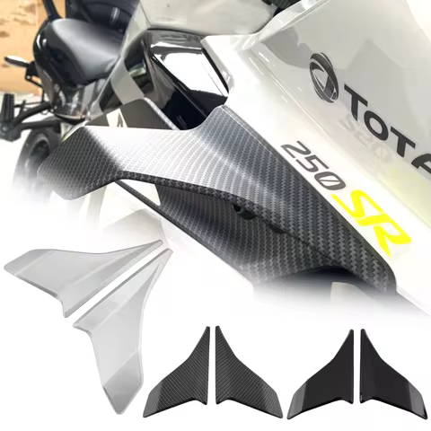 FOR CFMOTO CF250SR CF 250SR 250 SR 300SR Motorcycle Parts Side Downforce Naked Spoilers Fixed Wingle