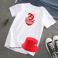 T-shirt 17 August 79 years free bucket hat