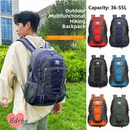 BDRBA Outdoor Hiking Bag, Large Capacity Waterproof Hiking Backpack,  Lightweight 36-55L Hiking Cycl