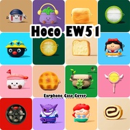 【imamura】For Hoco EW51 Case Earphone Case Creative Cartoon Soft Silicone Casing NO.4