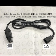 C14 to C19 Power cord Cable, C14 to C19 Power Output Cable For Ups APC