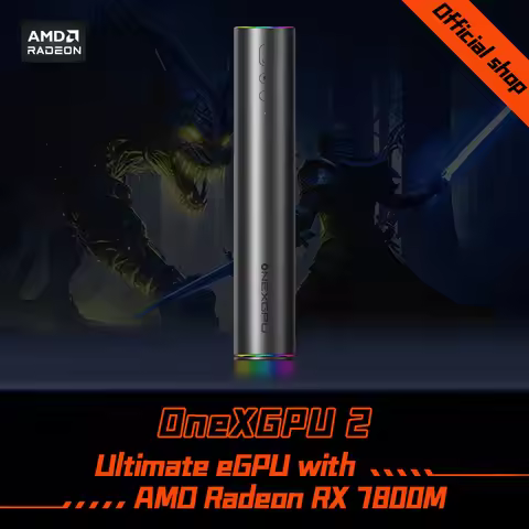 Onexplayer EGpu Onexgpu 2 Ultimate eGPU with AMD Radeon RX 7800M Graphics Architecture Oculink USB4.