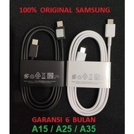 SAMSUNG Data Cable Galaxy A15 4G A15 5G A25 A35 Original 100%