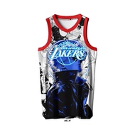 GOJO LAKERS FULL PRINT DRIFIT BASKETBALL JERSEY