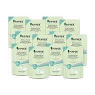 PiPPER STANDARD ผลิตภัณฑ์ทำความสะอาดสุขภัณฑ์และห้องน้ำ สูตรแอนตี้แบคทีเรีย แบบถุง 325 มล ยกลัง 12 ถุ