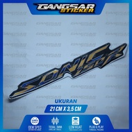 emblem timbul sonic 150 r honda / emblem timbul honda sonic