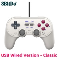 8BitDo Pro 2 Bluetooth Gamepad Hall Effect Joysticks Wireless Controller Compatible with Nintendo Sw