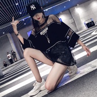 Women's hip hop mesh shirt, Sexy hip hop style, Geur style fashion