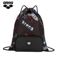 Arena / Arena กระเป๋าว่ายน้ำตัวอักษรพิมพ์ชายและหญิงแยกเปียกแห้งแยกวัยรุ่นว่ายน้ำแบบพกพากระเป๋าเป้สะพ
