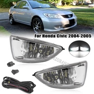 Front Bumper Fog Lights Assembly For HONDA CIVIC ES1 ES5 ES6 ES7 ES8 2004 2005 Running Headlights Ca