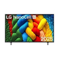 LGทีวี NANO80 สมาร์ททีวี 55 นิ้ว 4K NanoCell UHD LED รุ่น 55NANO80ASA.ATM ปี 2025